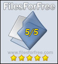 5 stars awarded by Filesforfree