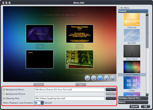 Create DVD from videos Mac