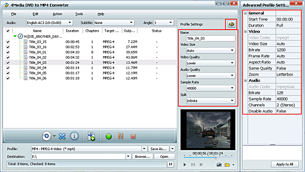 How to convert DVD to iRiver PMP
