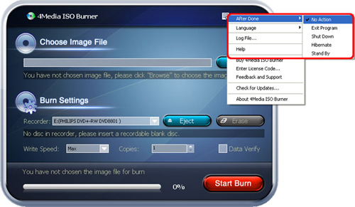 ISO Burner software