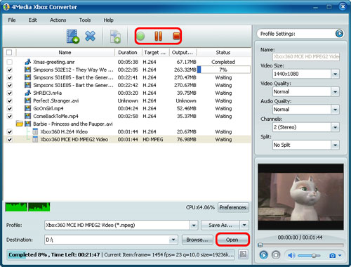 How to convert AVI to Xbox