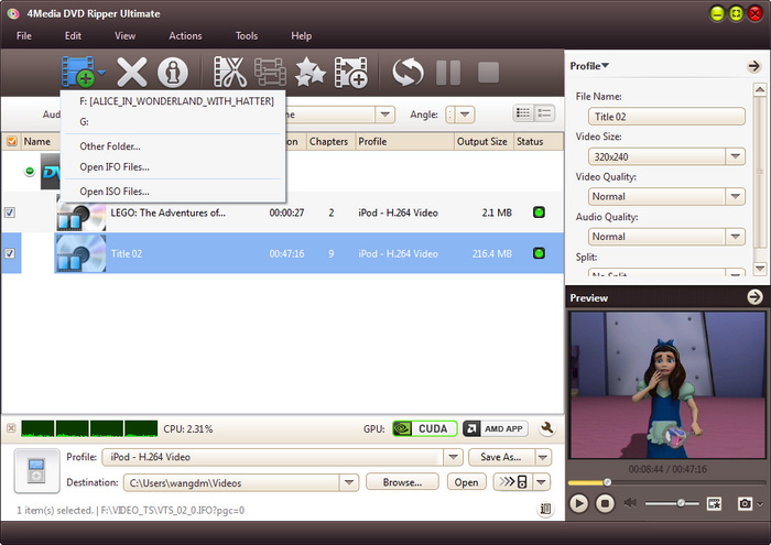 4Media DVD to Video Ultimate