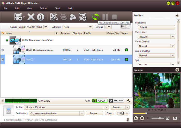 4Media DVD to Video Ultimate