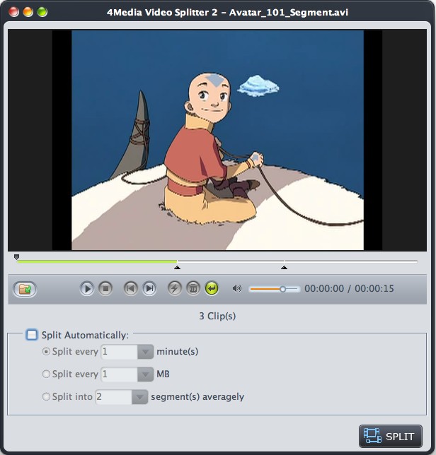 4Media Video Splitter 2 for Mac