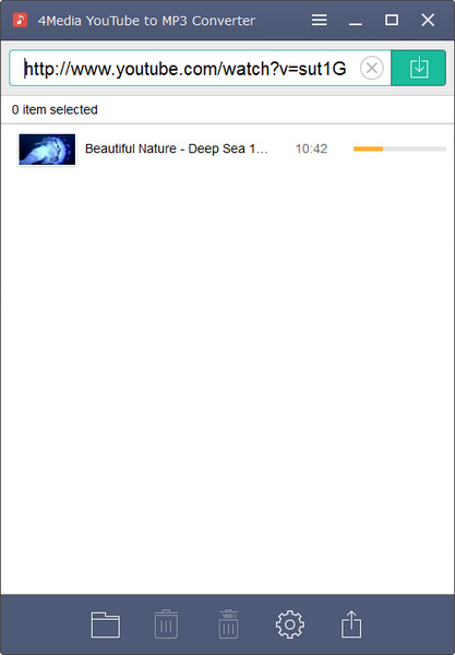 4Media YouTube to MP3 Converter