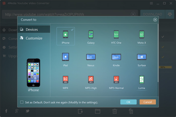 4Media YouTube Video Converter